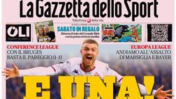 PRIMA PAGINA GAZZETTA DELLO SPORT OGGI: “Napoli sceglie Pioli”