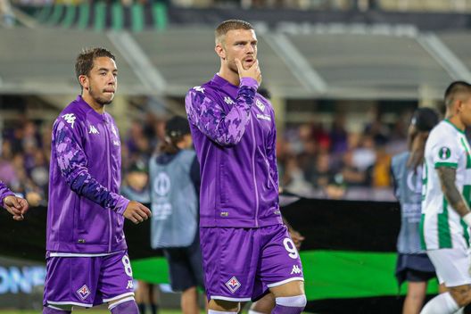 GERMOGLI PH: 5 OTTOBRE 2023 FIRENZE STADIO ARTEMIO FRANCHI CONFERENCE LEAGUE FIORENTINA VS FERENCVAROSI NELLA FOTO BELTRAN Riganò: “Nzola e Beltran possono giocare insieme. Bonaventura come il vino”- immagine 2