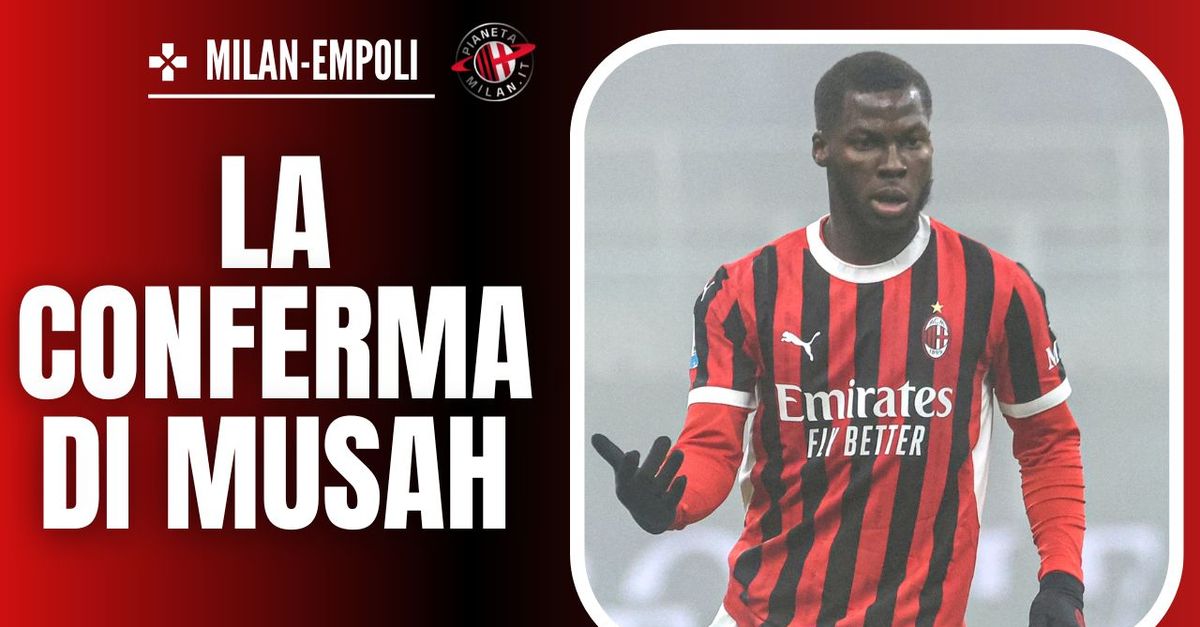 Milan Empoli, rossoneri finalmente convincenti: con Musah c’è più equilibrio