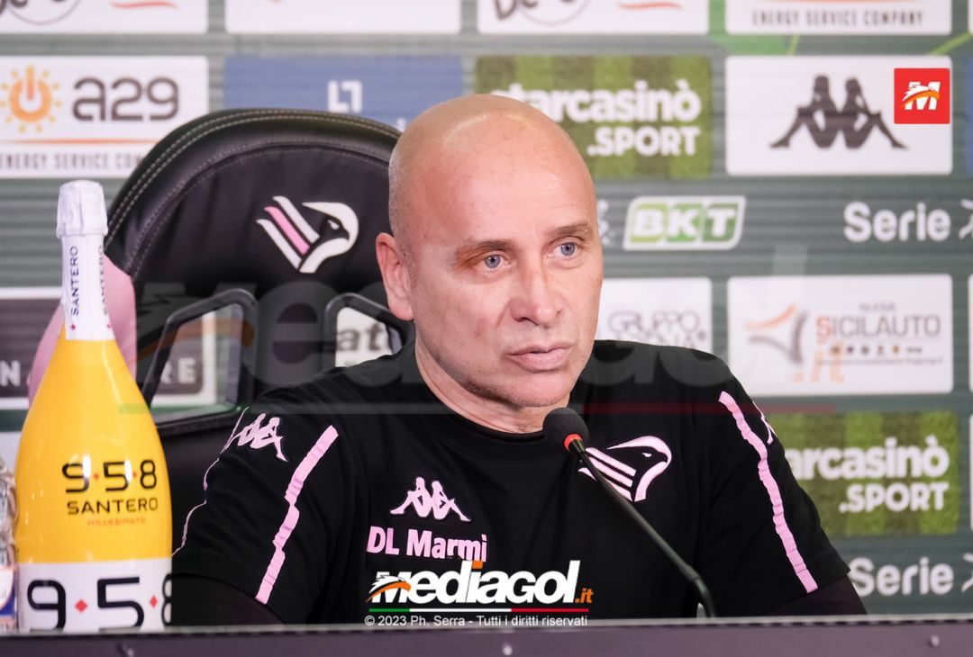 FOTO PALERMO, verso il Frosinone: la conferenza stampa di Eugenio Corini (GALLERY) - immagine 6