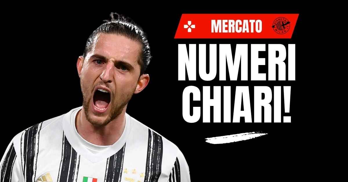 Milan, Allegri di nuovo con Rabiot? I numeri parlano chiaro