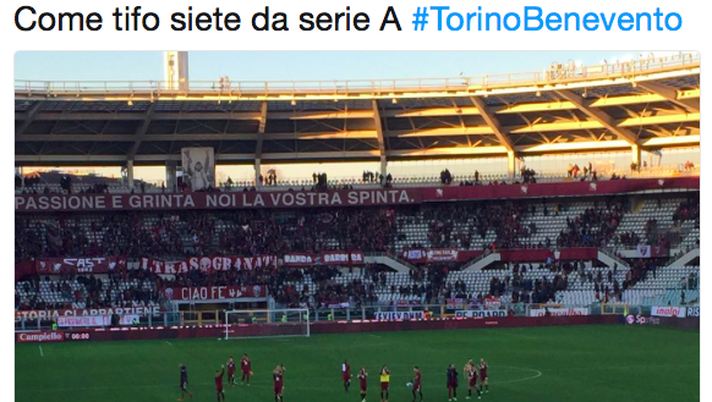 Torino-Benevento 3-0, le reazioni social: “Perché Ansaldi preferito a Ljajic?” - immagine 1