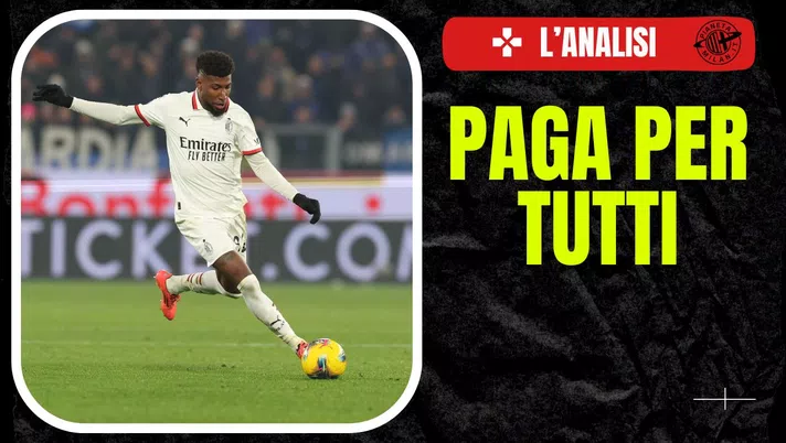 Emerson Royal AC Milan Atalanta-Milan 2-1 Serie A 2024-2025