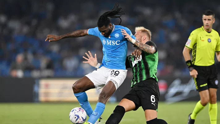 anguissa napoli sassuolo