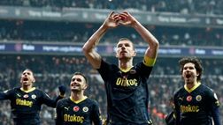 Dzeko suona la carica…e il Fenerbahce vince il primo derby nello stadio nuovo del Besiktas!