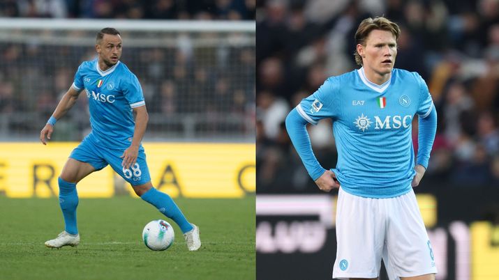 Lobotka e McTominay sono i dominatori del centrocampo Lobotka McTominay
