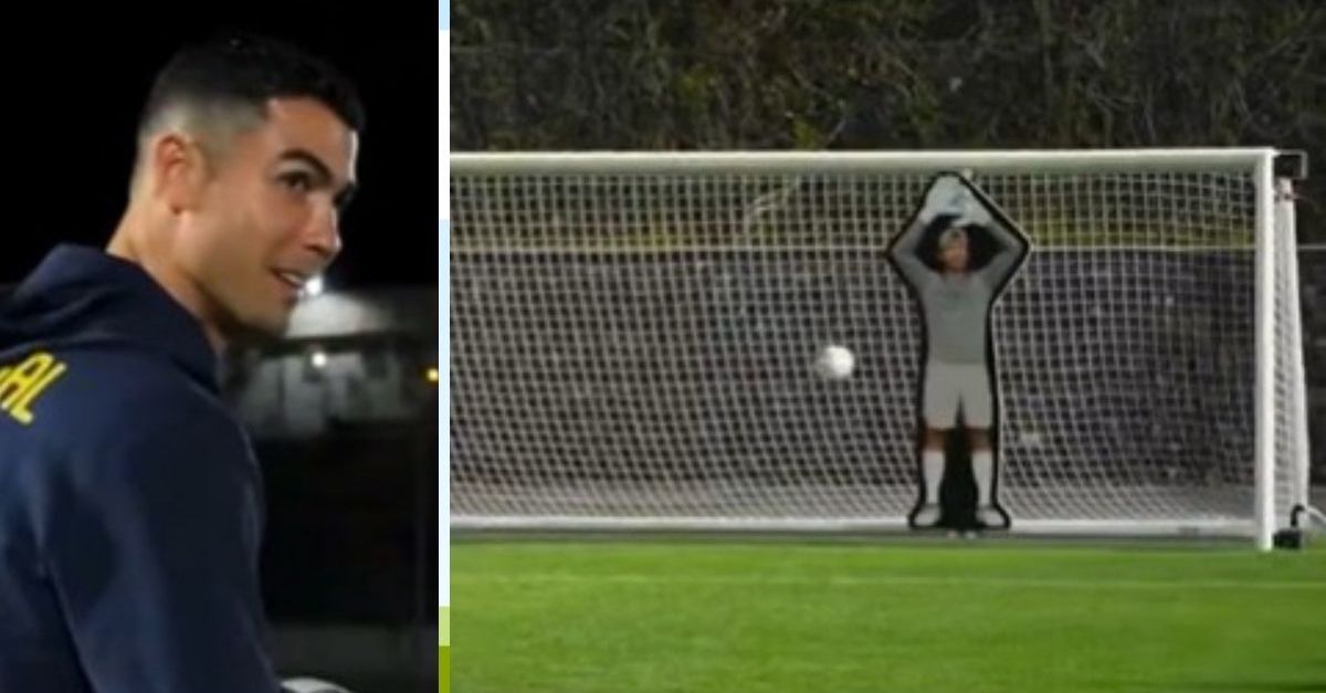 VIDEO / Ronaldo e l’imbattibile portiere robot: ecco come è riuscito a fargli gol