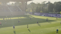 VIDEO VN – Partita 11 vs 11 a campo ridotto: in gol ancora Edin Dzeko