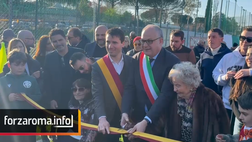 VIDEO – L’inaugurazione del campo intitolato a Carlo Mazzone in via dei Capasso