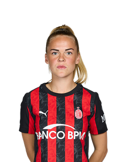 (Foto tratta da www.acmilan.com) milicia-keijzer-rosa-milan-femminile-squadra-2025-2026