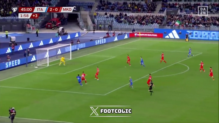 VIDEO Italia-Macedonia 3-0, Chiesa fa doppietta nel giro di pochi minuti: i due gol - immagine 1