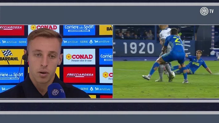 Frattesi a ITV: “Il movimento sul gol? Sono cose che proviamo sempre. Cena a tutti? Sì ma…” - immagine 1