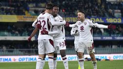 Verona-Torino 0-3: i granata dilagano dopo una sfida di intensità