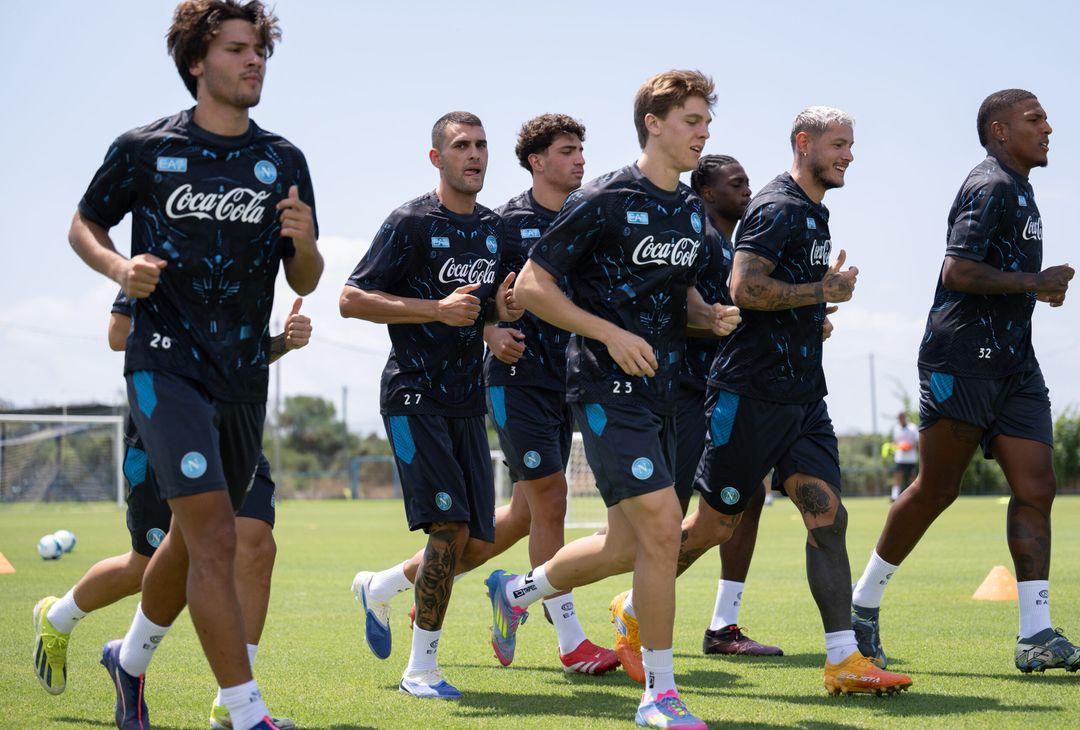 Gli azzurri tornano a Castel Volturno: test per il primo gruppo – LA FOTOGALLERY - immagine 4