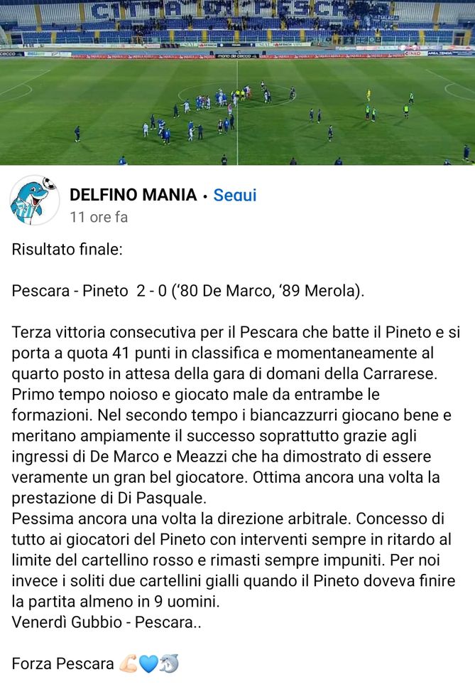 Manca Zeman ma il Pescara c’è: ok il quarto derby stagionale contro il Pineto- immagine 2
