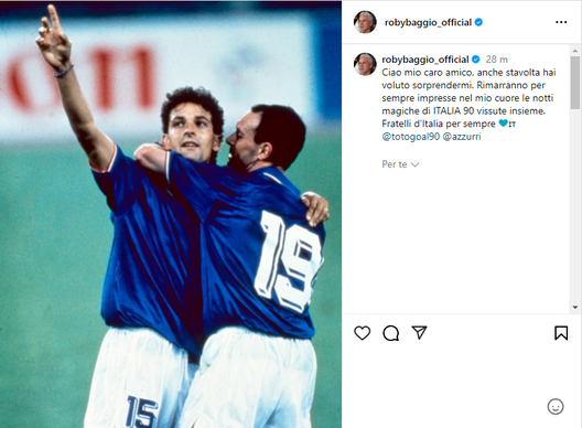 Tacconi: “Vi racconto della rissa tra Baggio e Schillaci”- immagine 2