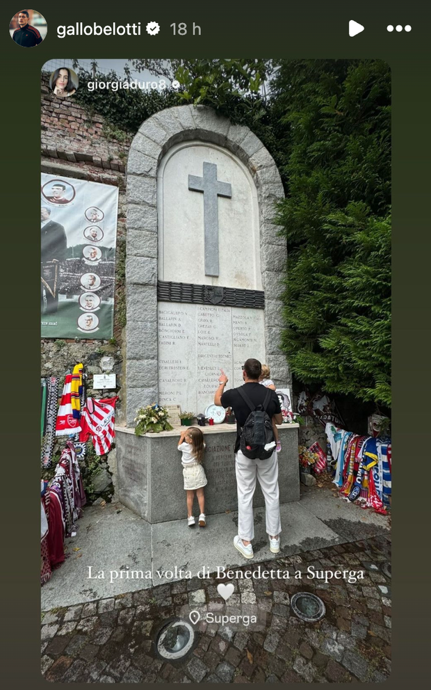 Belotti torna a Superga con la famiglia: omaggio al Grande Torino- immagine 2