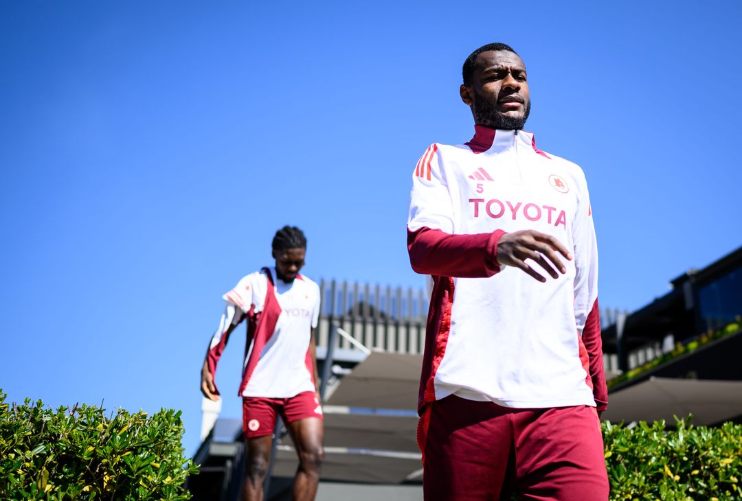 Verso Roma-Juventus: l’allenamento a Trigoria – FOTO GALLERY - immagine 23