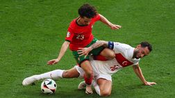 Euro 2024, tutto facile per il Portogallo: 3-0 alla Turchia. 90′ per Calhanoglu