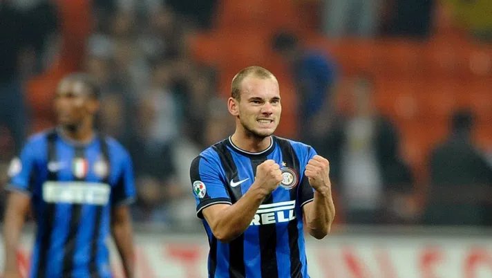 VIDEO / Inter-Udinese, il gran gol di Sneijder: colpo da biliardo e palla all’angolino - immagine 1