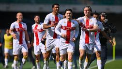 Prima Vitinha e poi Ostigard, il Genoa vince a Verona: per De Rossi salvezza vicina