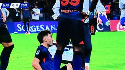 Napoli-Como, infortunio muscolare per Gilmour: Conte costretto a inserire Elmas