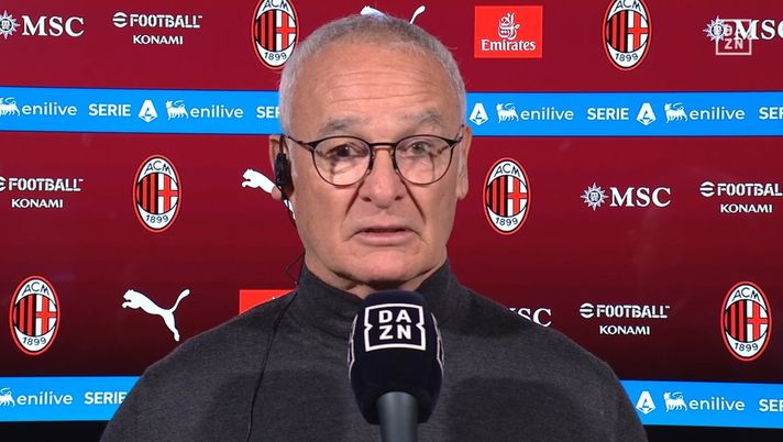 Ranieri: “Pareggio giusto che ha fatto divertire i tifosi. Dybala? Bello pagare il biglietto…” - immagine 1