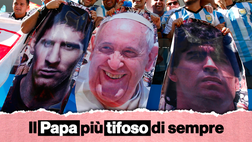 Morto Papa Francesco: non ha mai visto giocare Messi per un fioretto | VIDEO