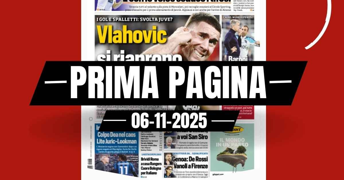 Prima pagina Tuttosport: “Inter e Milan a voi San Siro” Prima pagina Tuttosport: “Inter e Milan a voi San Siro”