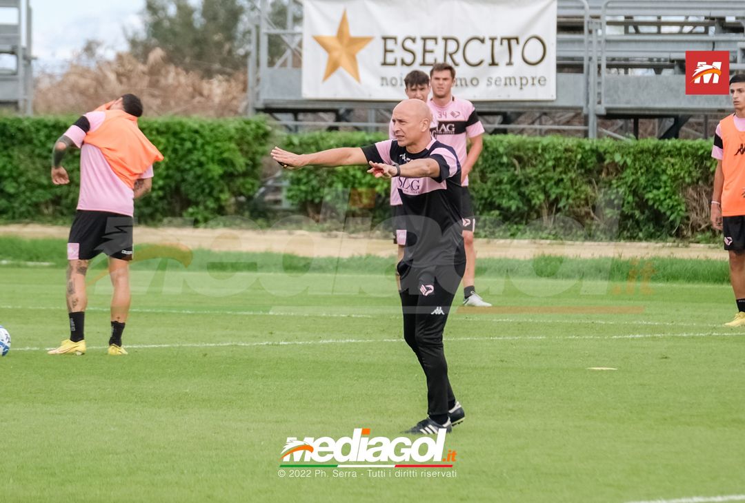 FOTO PALERMO, la squadra di mister Corini si allena a Boccadifalco (Gallery) - immagine 53