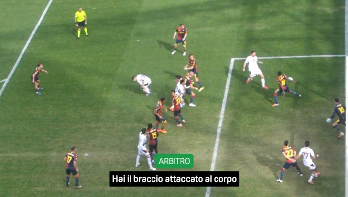 Genoa-Torino, possibile rigore di Ekuban. OpenVar: “Intervento mai punibile” Genoa-Torino, possibile rigore di Ekuban. OpenVar: “Intervento mai punibile” - immagine 1
