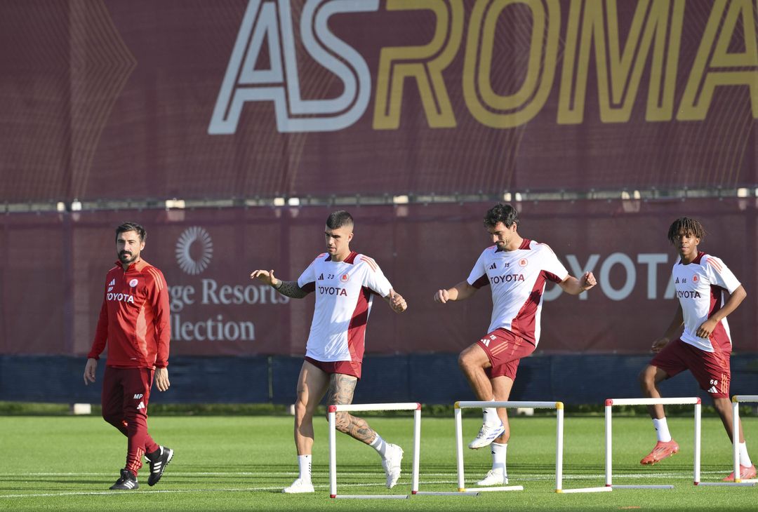Roma, l’allenamento a due giorni dal Torino – FOTOGALLERY - immagine 13