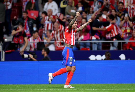 Correa, Atletico Madrid, a segno nel derby contro il Real