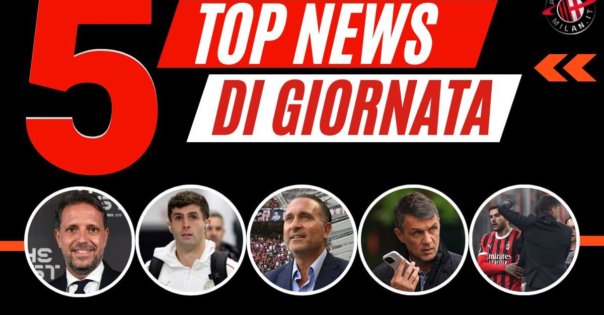 Milan, Pulisic dice tutto. Paratici arriva? Rottura Theo Fonseca. Maldini …