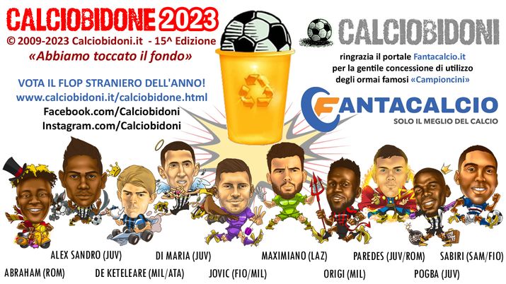Un 2023 da dimenticare per la Juve: ben quattro suoi giocatori nominati per il Calciobidone… - immagine 1