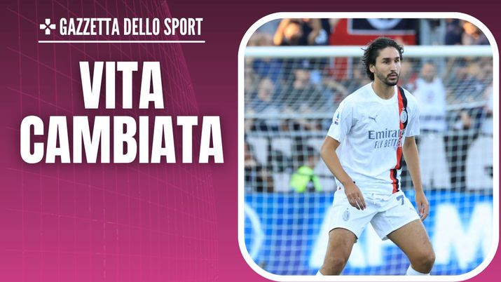 Yacine Adli AC Milan Cagliari-Milan 1-3 Serie A 2023-2024