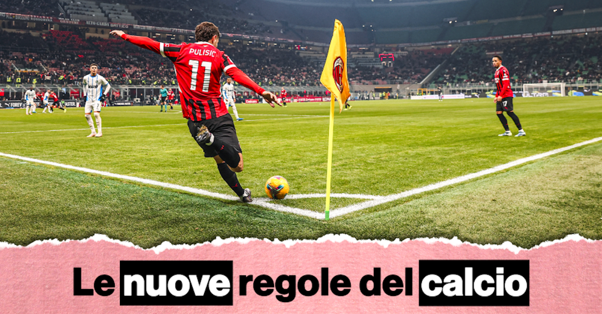 serie a nuove regole calci d8217angolo anche se la palla non esce video