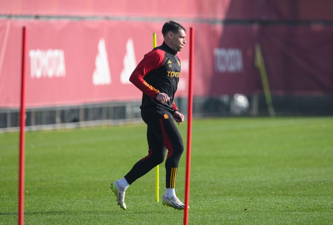 Roma, continua la preparazione in vista del Napoli – FOTO GALLERY - immagine 3