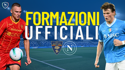 Lecce-Napoli, le ufficiali: esclusione eccellente per Conte. Lucca e Lang titolari