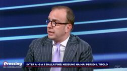Trevisani: “Scudetto Inter giocando in 10”. Lo studio lo attacca, lui replica: “Ok poi col Bodo…”