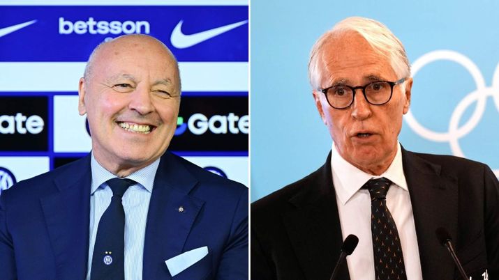 Giuseppe Marotta e Giovanni Malagò