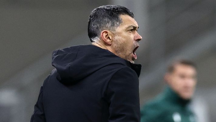 Sergio Conceicao AC Milan Milan-Feyenoord 1-1 Champions League 2024-2025