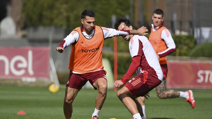 Roma-Athletic, la rifinitura a Trigoria: presenti Dovbyk e Celik - immagine 1