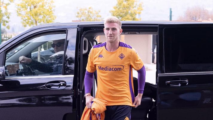 FOTO – Ecco Valentini, il primo scatto con la divisa viola - immagine 1