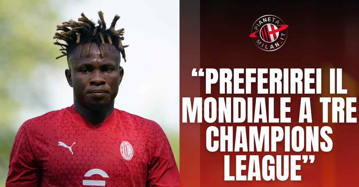 Milan, Chukwueze: “Preferirei Il Mondiale A Tre Champions. Pioli Vuole ...