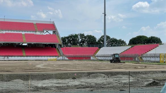 Monza, lavori all’U-Power Stadium sotto gli occhi di Galliani e Nesta- immagine 3