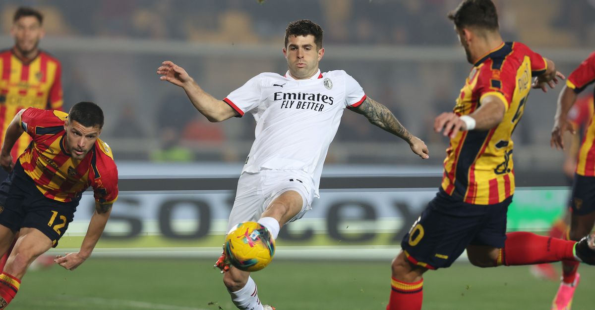 Lecce Milan 2 3, Pulisic MVP della partita del ‘Via del Mare’