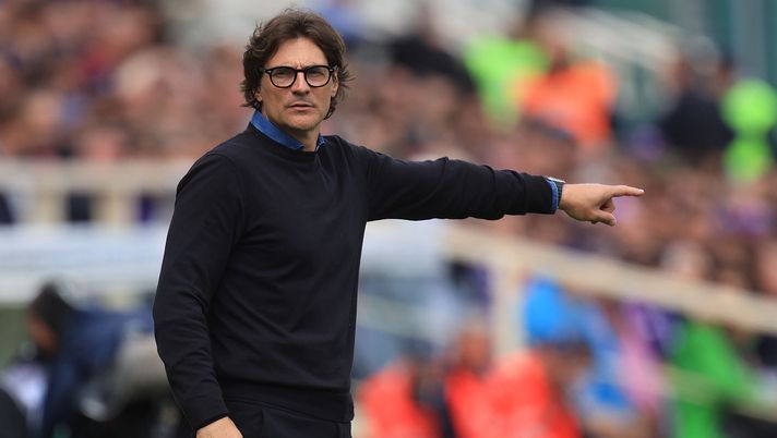 FLORENCE, ITALY - MAY 10: Head coach Paolo Vanoli manager of ACF Fiorentina reacts during the Serie A match between ACF Fiorentina and Genoa CFC at Artemio Franchi on May 10, 2026 in Florence, Italy. (Photo by Gabriele Maltinti/Getty Images) Buso: “Col Var nel ’90 avremmo vinto noi. Conferma di Vanoli? Scelta rischiosa” - immagine 1