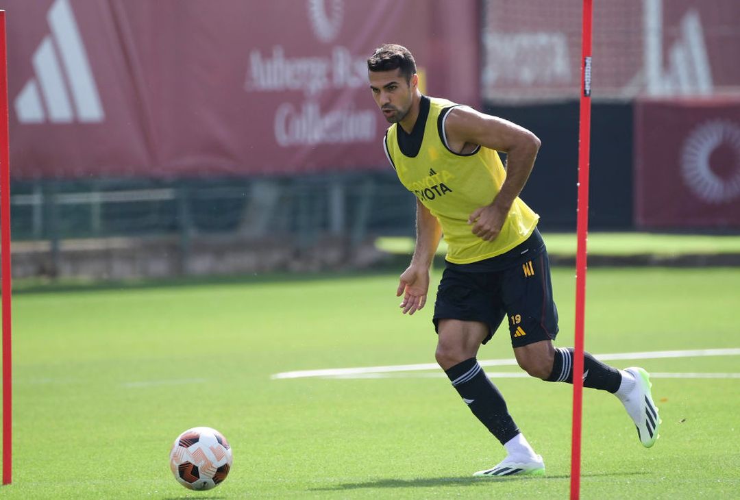 Roma al lavoro per preparare la partita contro lo Sheriff – FOTO GALLERY - immagine 18