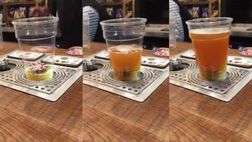 Video – Al Tottenham Stadium la birra sgorga dal tavolo…